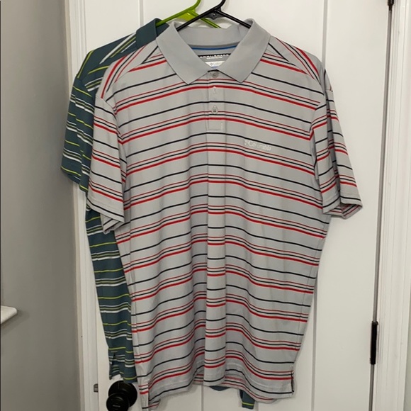2 Columbia Omni shade polos large - Picture 4 of 6